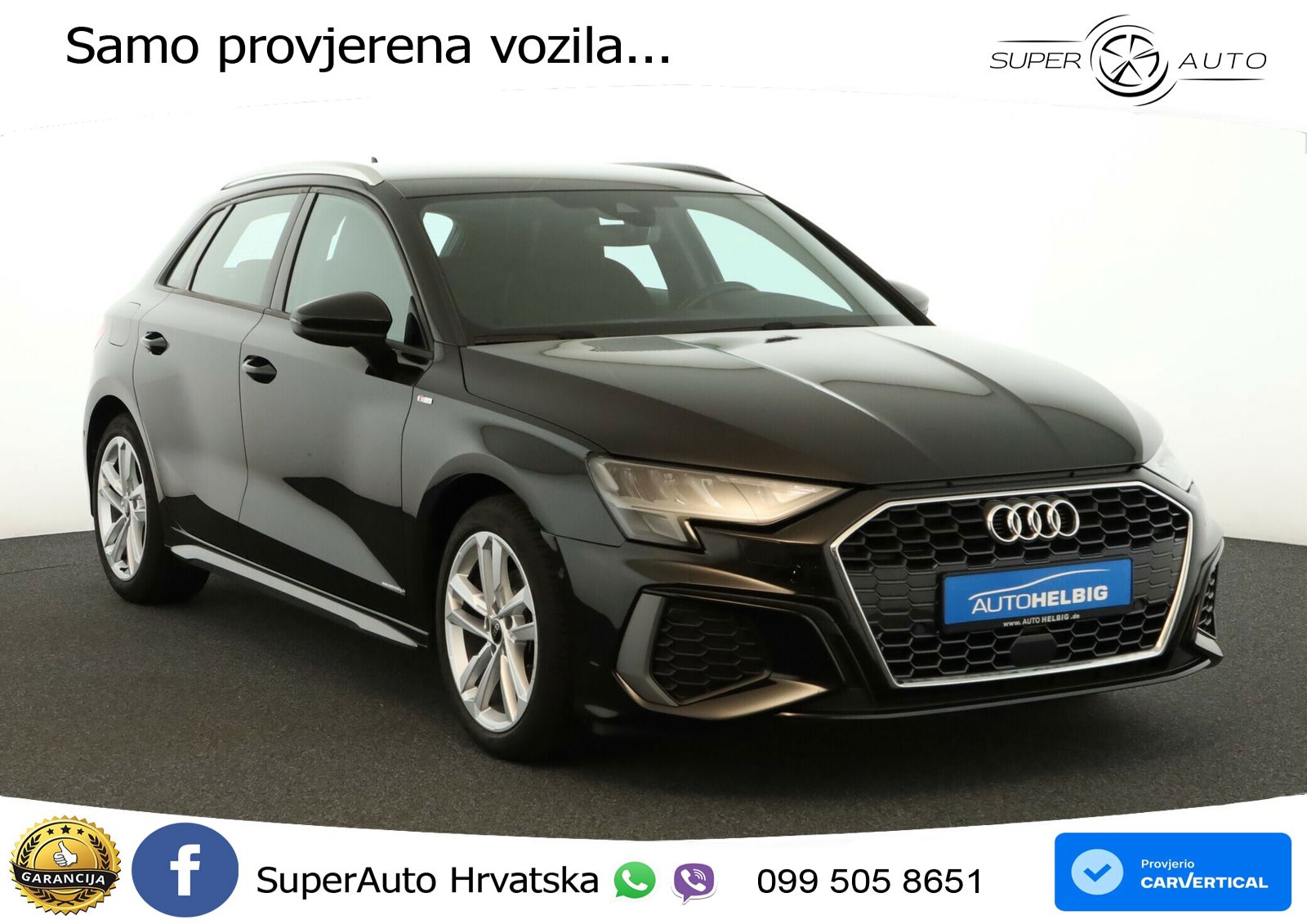 Audi A3 35 TDI (150 KS) S tronic S line