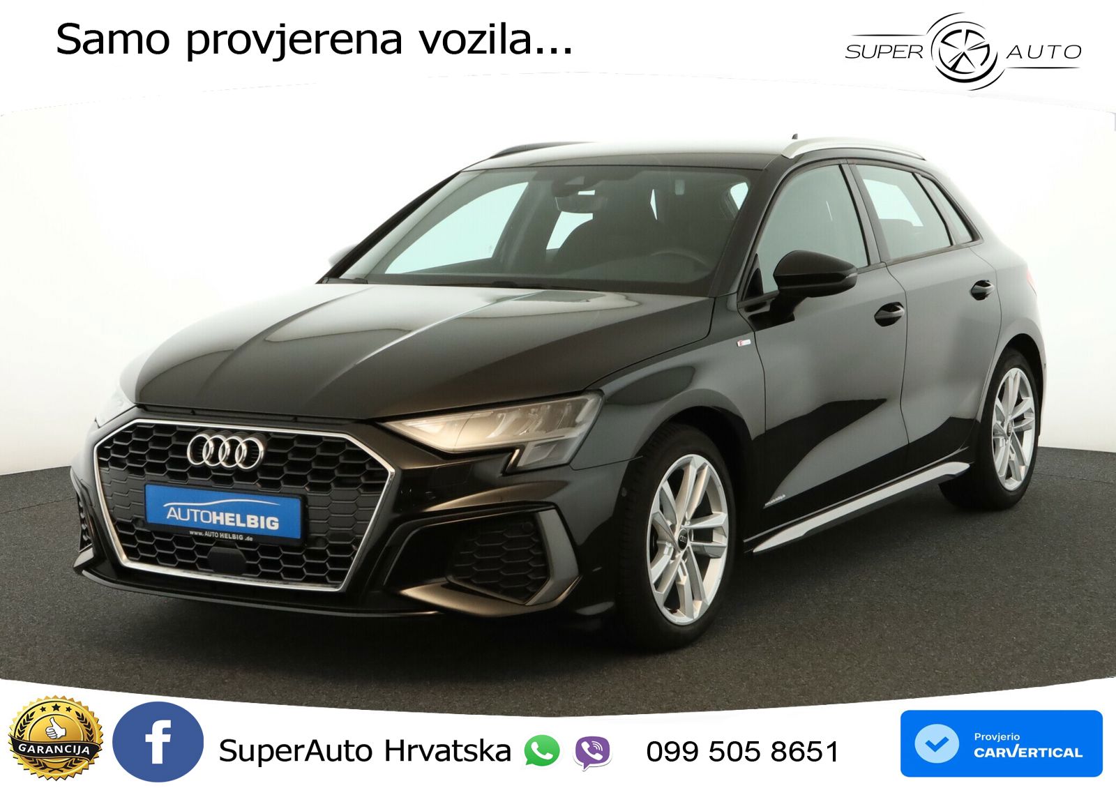 Audi A3 35 TDI (150 KS) S tronic S line