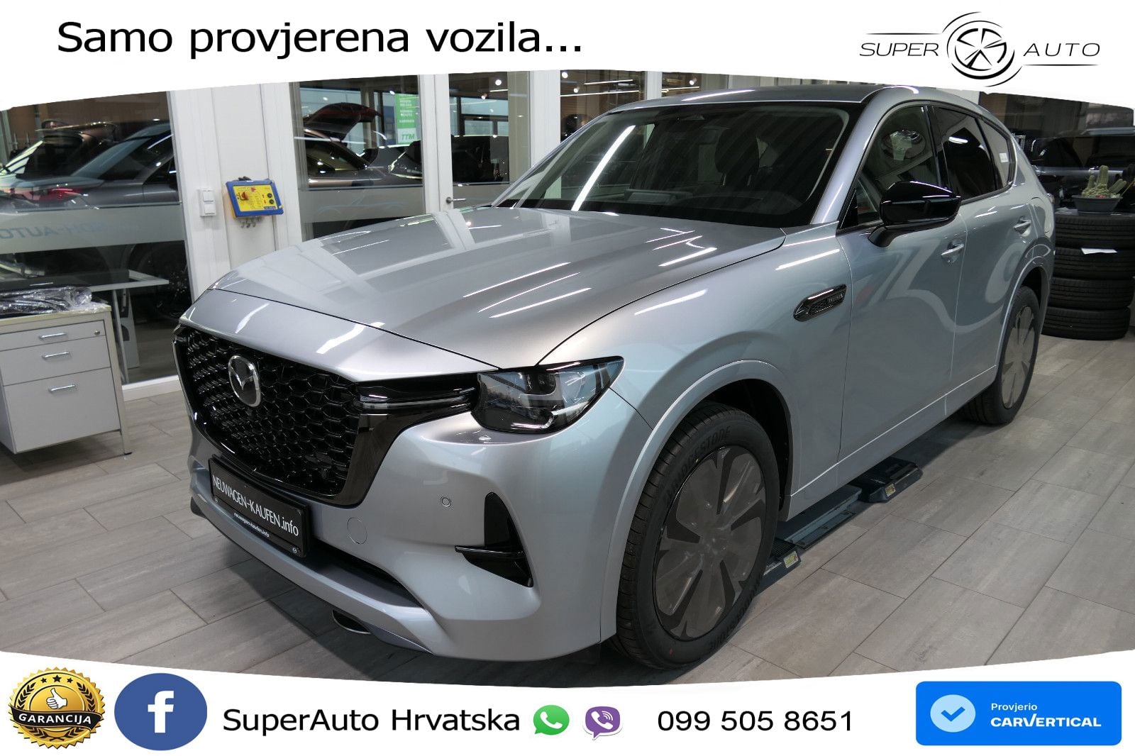 Mazda CX-60 2.5 e-Skyactiv (328 KS) AWD Automatic LED+GR SJED+ACC
