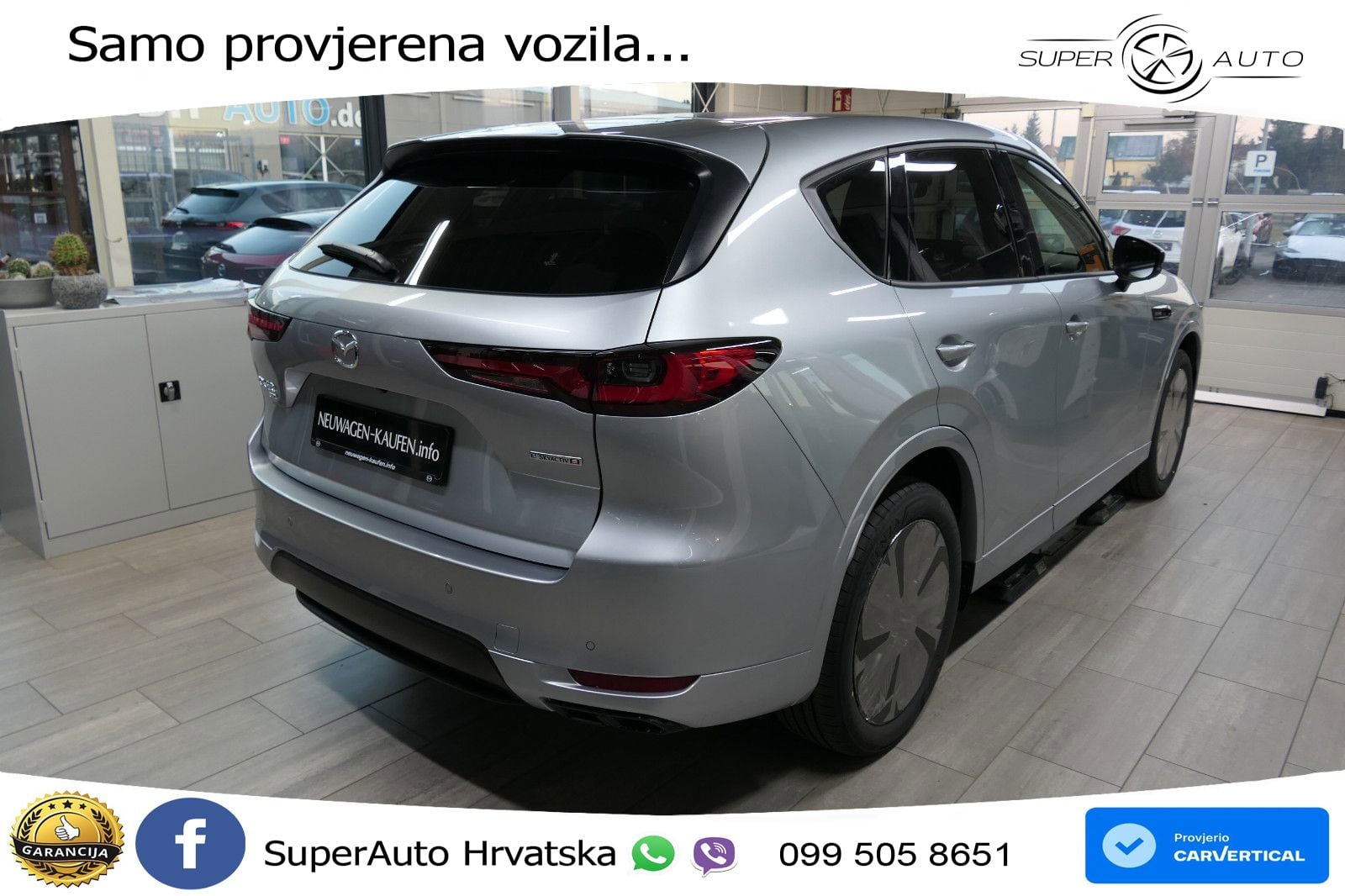 Mazda CX-60 2.5 e-Skyactiv (328 KS) AWD Automatic LED+GR SJED+ACC