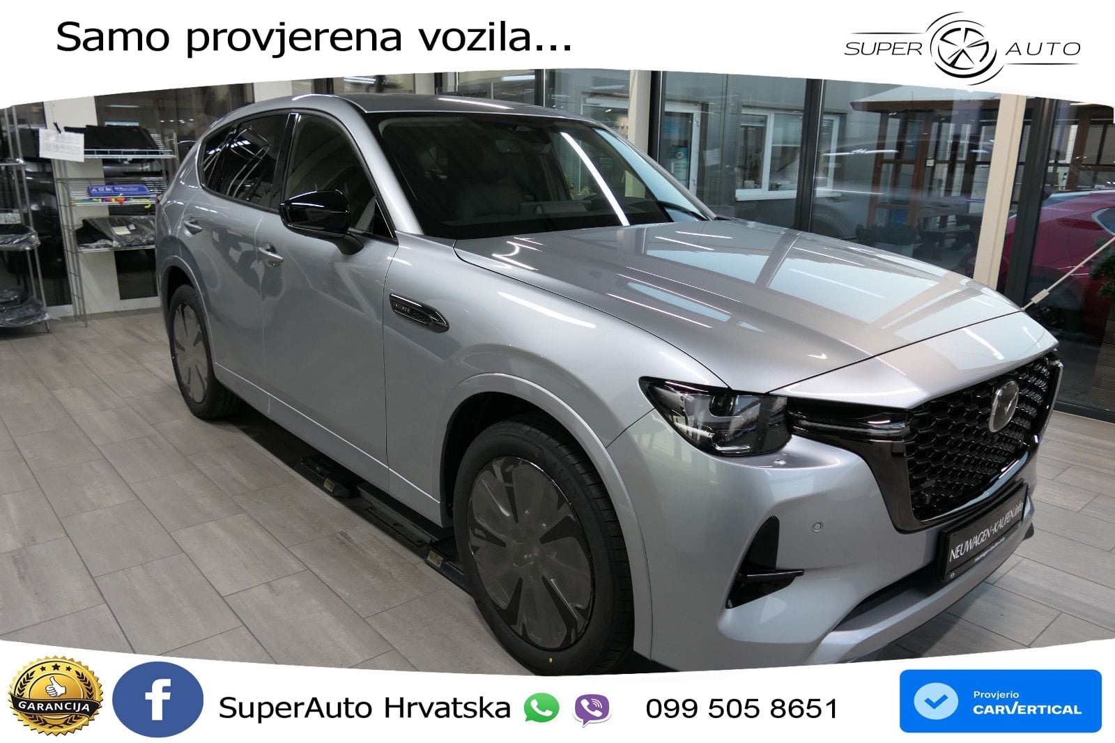 Mazda CX-60 2.5 e-Skyactiv (328 KS) AWD Automatic LED+GR SJED+ACC