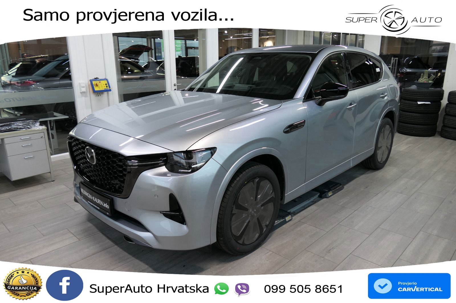 Mazda CX-60 2.5 e-Skyactiv (328 KS) AWD Automatic LED+GR SJED+ACC