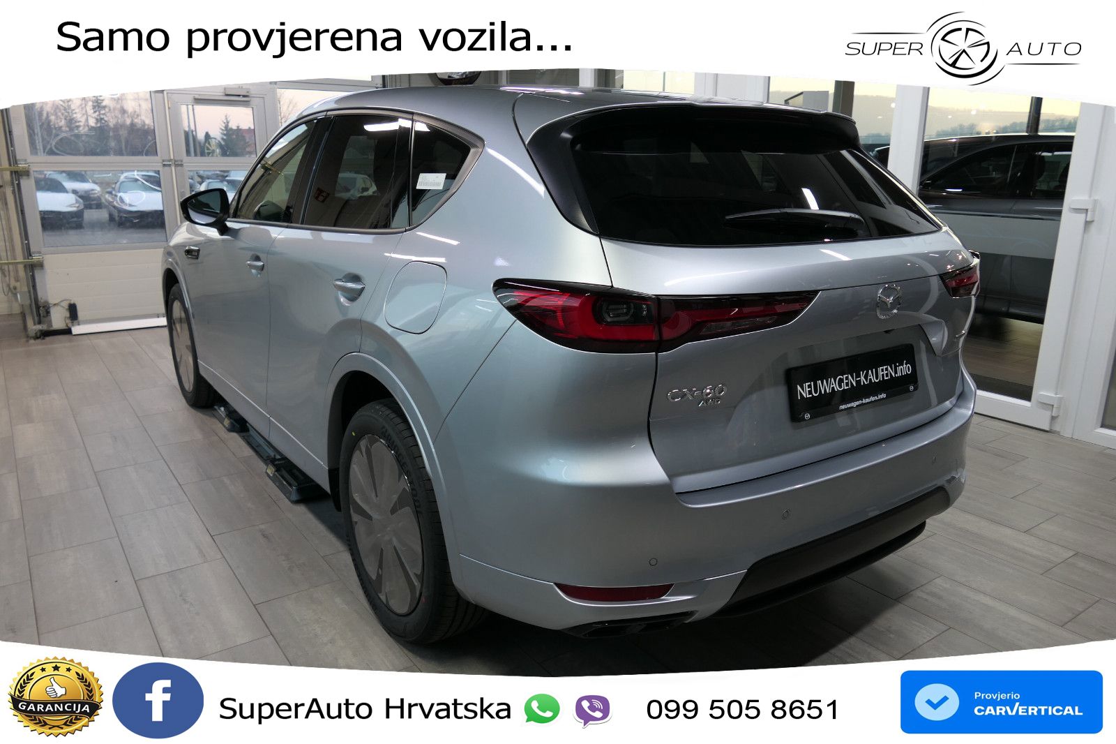 Mazda CX-60 2.5 e-Skyactiv (328 KS) AWD Automatic LED+GR SJED+ACC