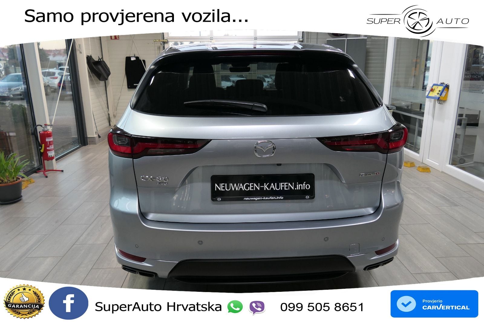 Mazda CX-60 2.5 e-Skyactiv (328 KS) AWD Automatic LED+GR SJED+ACC