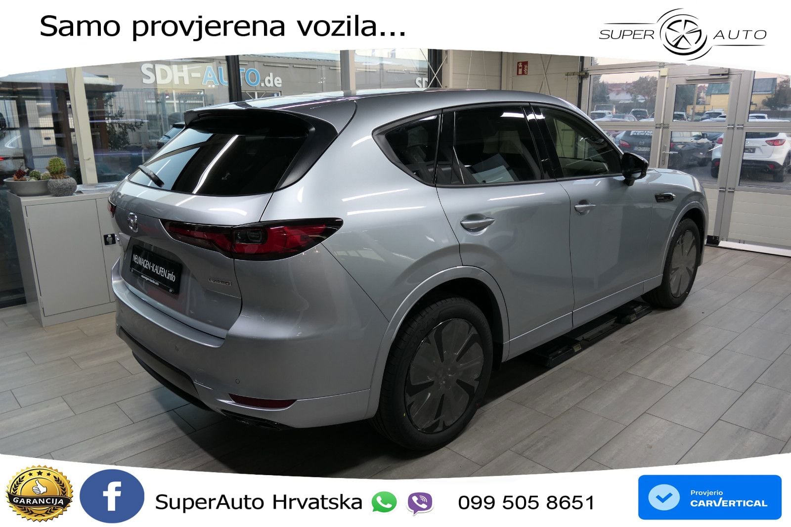 Mazda CX-60 2.5 e-Skyactiv (328 KS) AWD Automatic LED+GR SJED+ACC