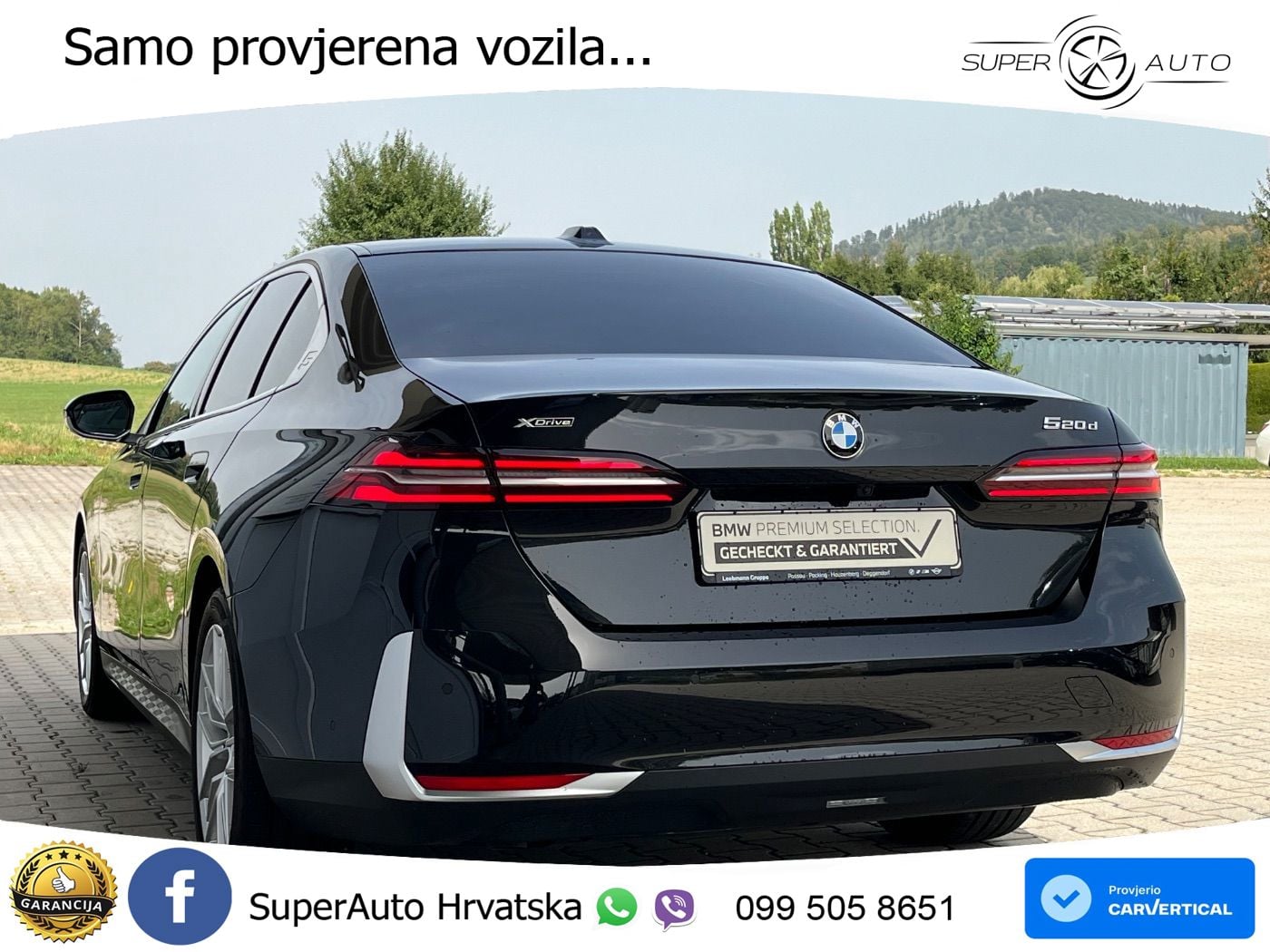 BMW 520d (197 KS) xDrive Steptronic LED+GR SJED+ACC