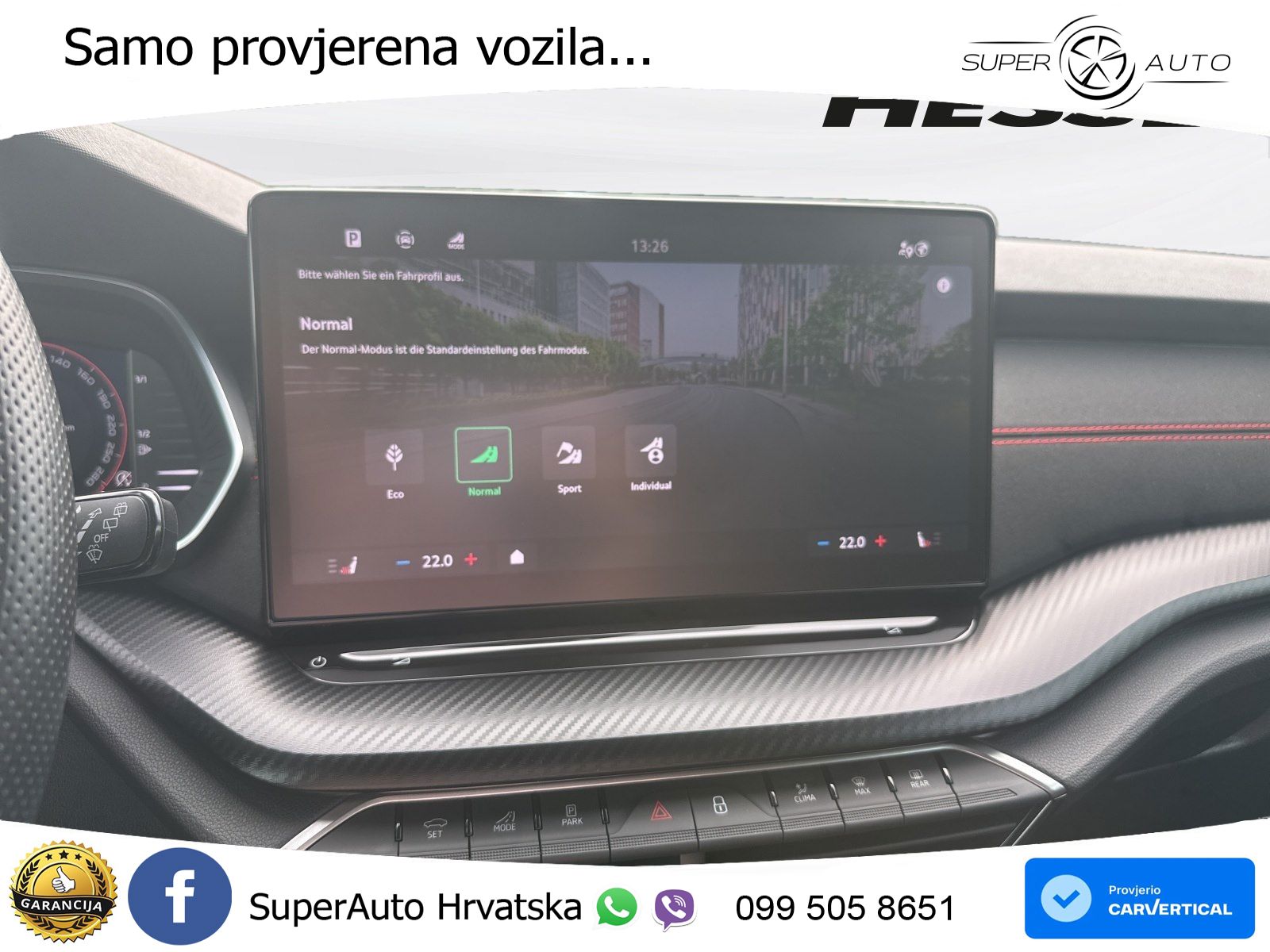Škoda Octavia Combi RS 2.0 TSI (265 KS) DSG MATRIX+GR SJED+KAM