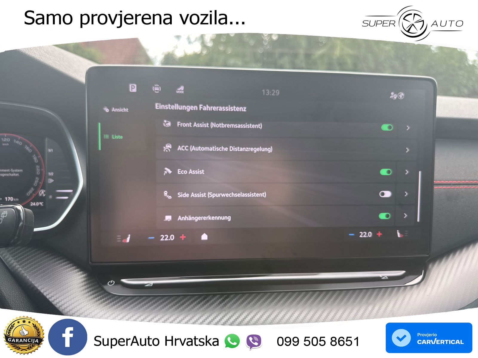 Škoda Octavia Combi RS 2.0 TSI (265 KS) DSG MATRIX+GR SJED+KAM