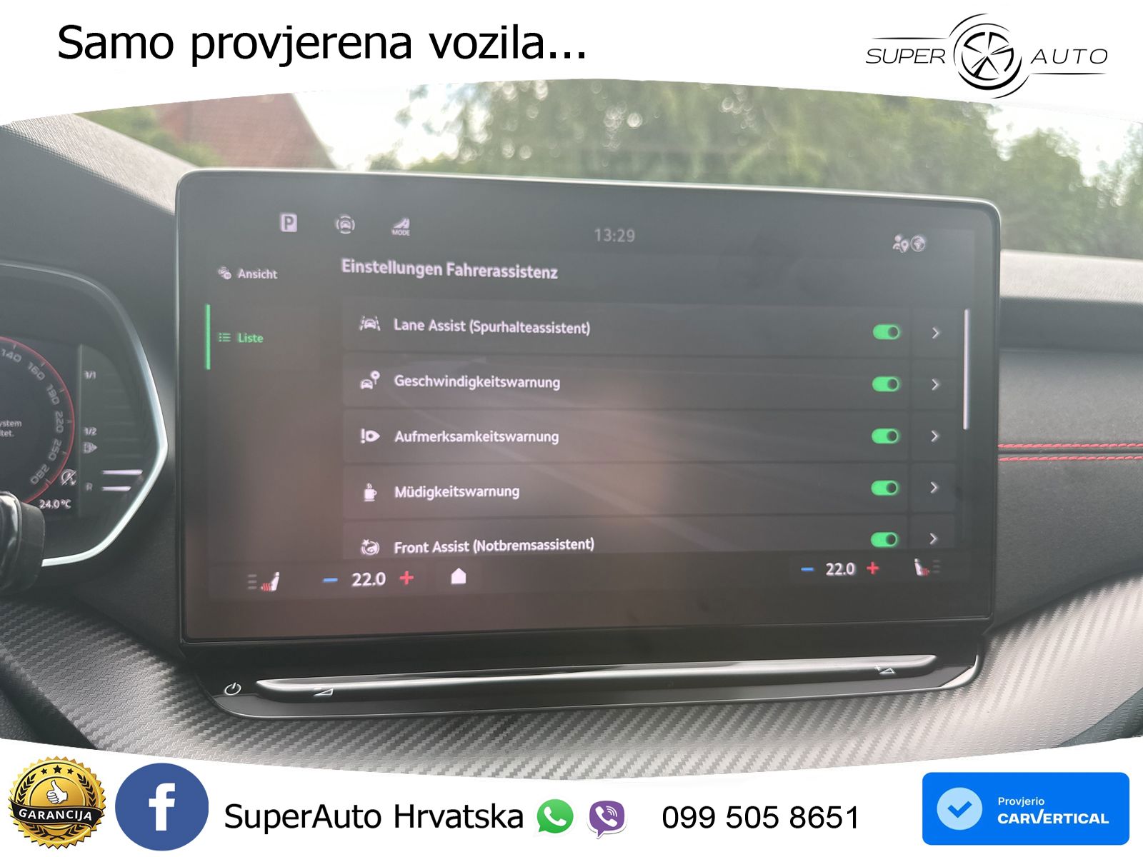 Škoda Octavia Combi RS 2.0 TSI (265 KS) DSG MATRIX+GR SJED+KAM
