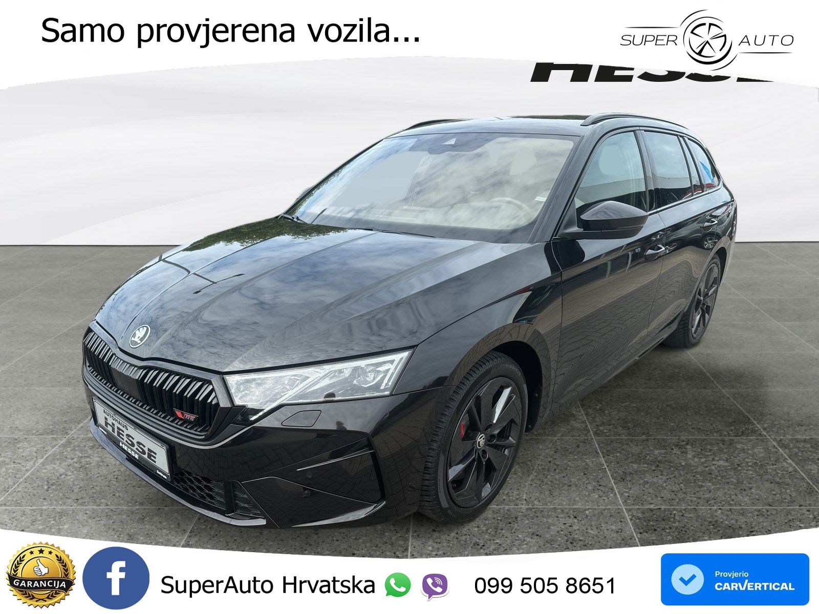 Škoda Octavia Combi RS 2.0 TSI (265 KS) DSG MATRIX+GR SJED+KAM