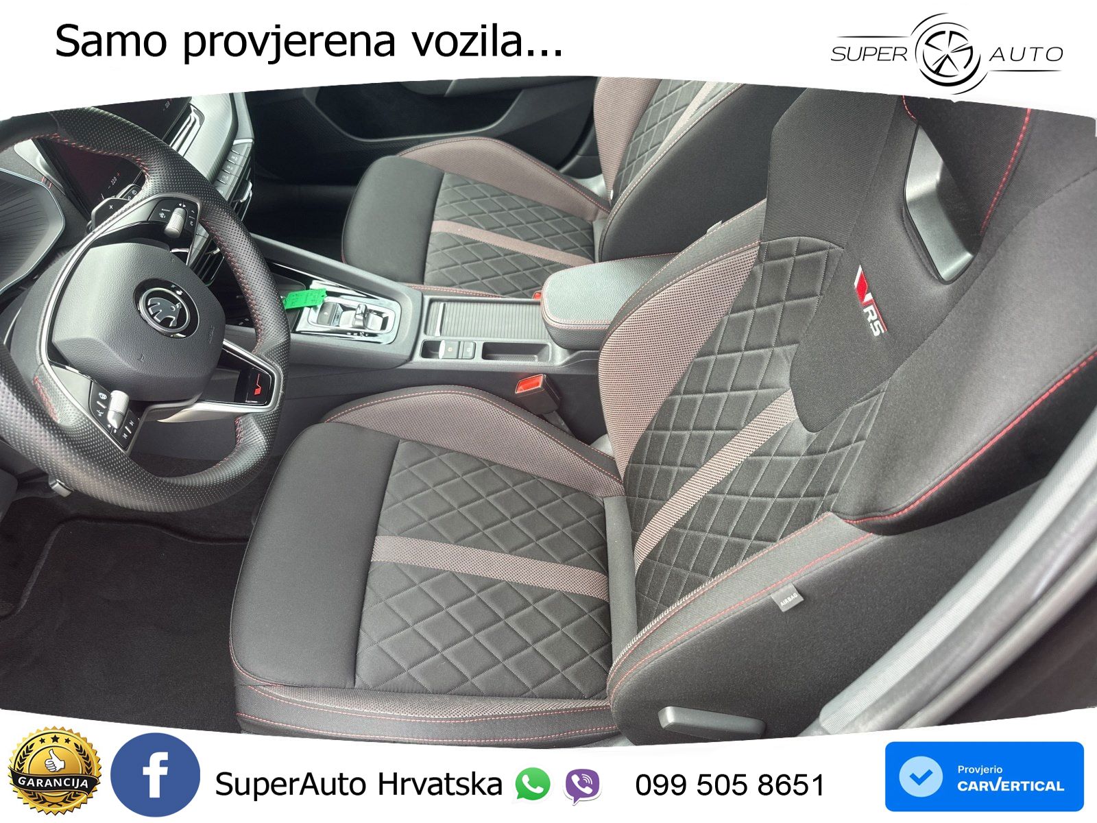 Škoda Octavia Combi RS 2.0 TSI (265 KS) DSG MATRIX+GR SJED+KAM