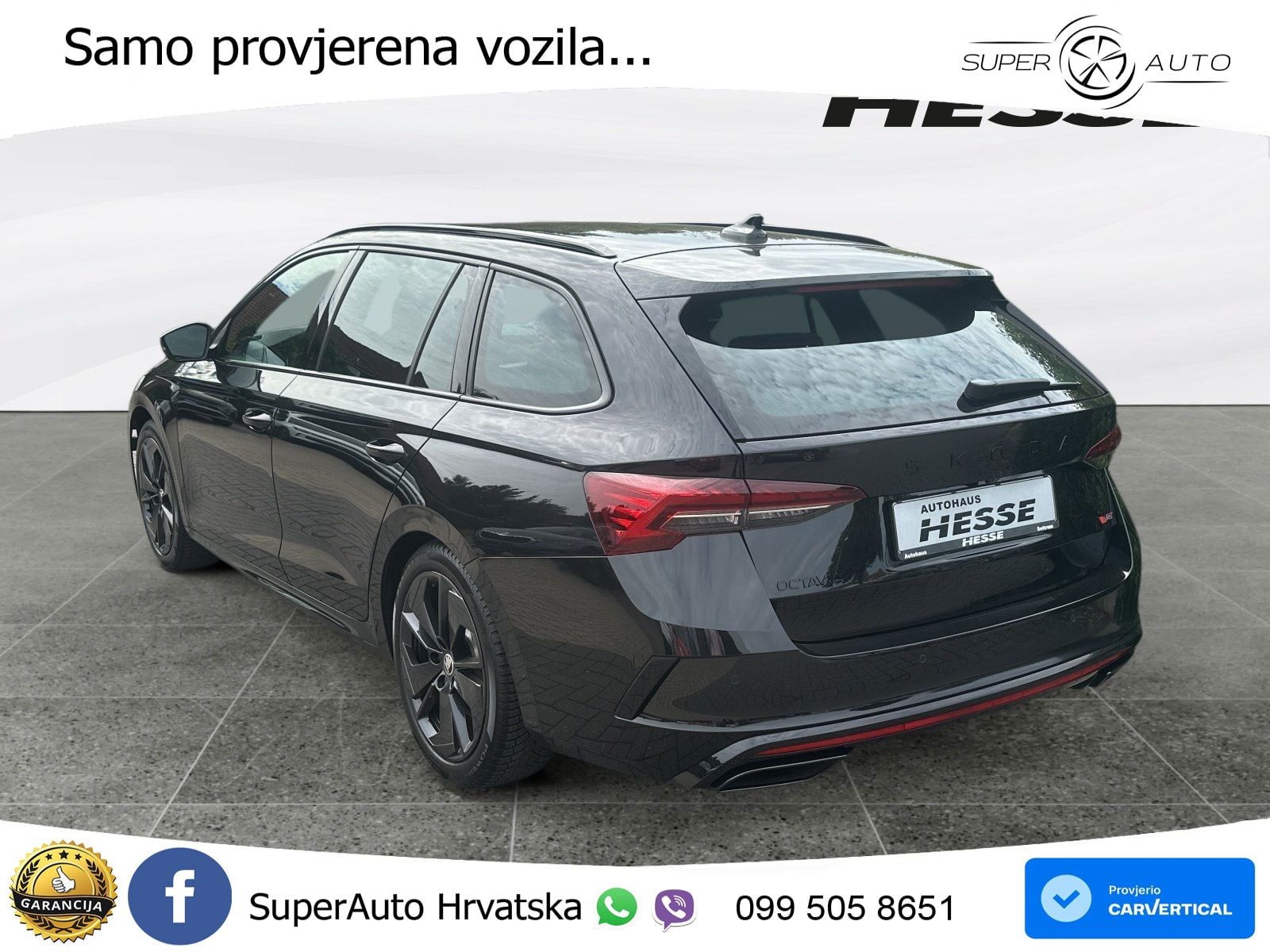 Škoda Octavia Combi RS 2.0 TSI (265 KS) DSG MATRIX+GR SJED+KAM