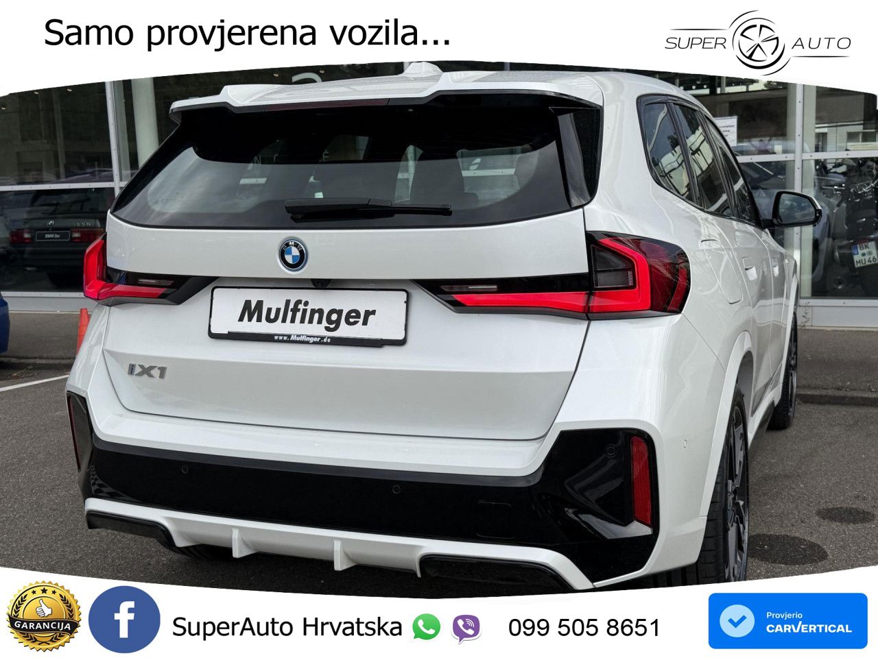 BMW iX1 68 kWh (313 KS) xDrive30 M Sport LED+GR SJED+ACC