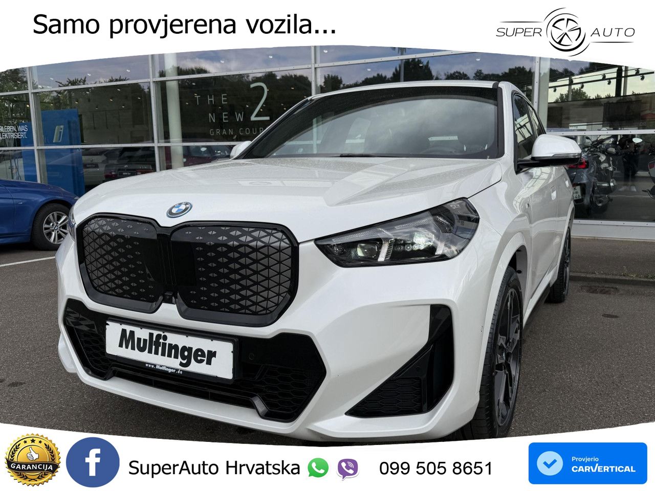 BMW iX1 68 kWh (313 KS) xDrive30 M Sport LED+GR SJED+ACC