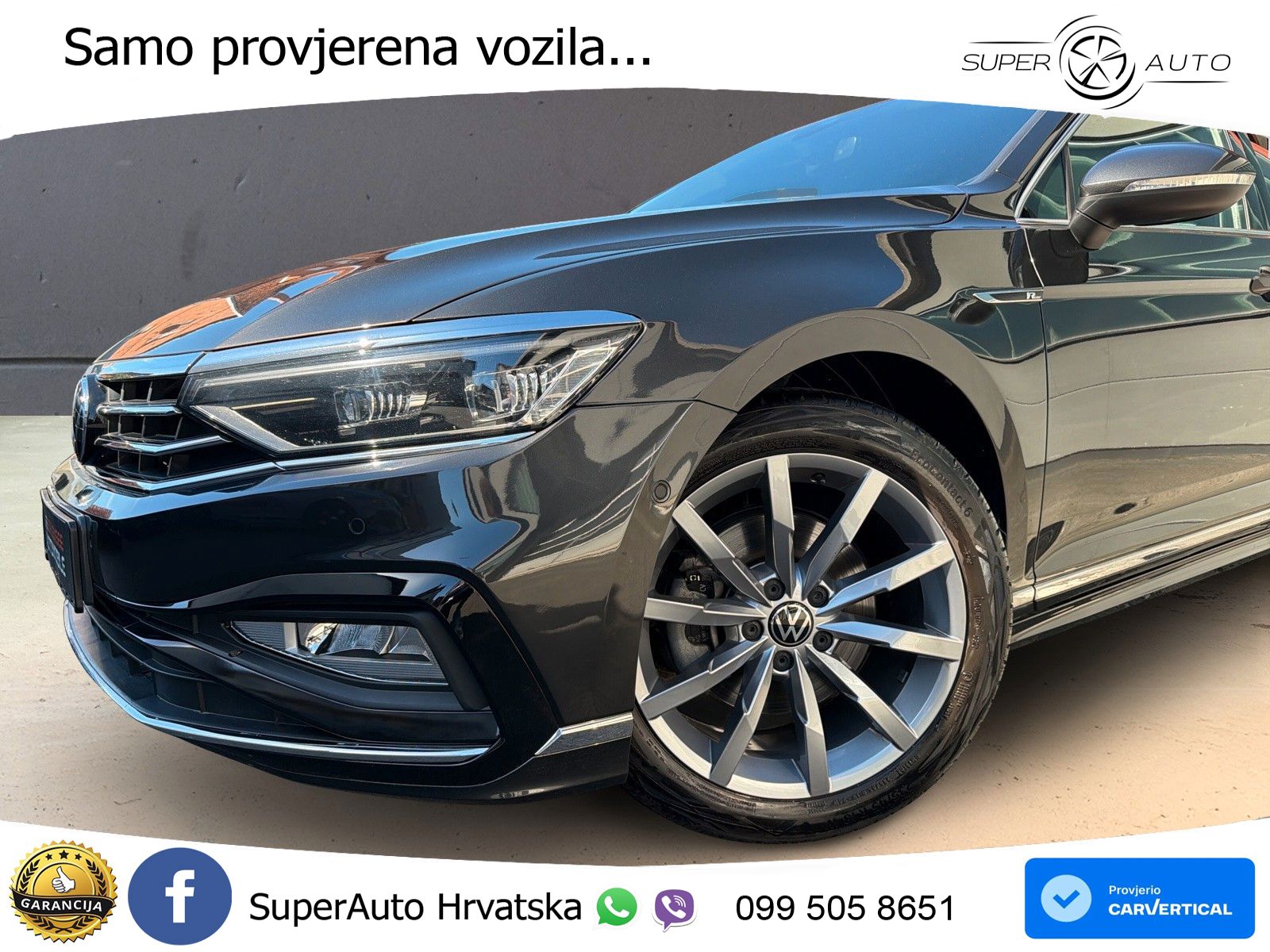 Volkswagen Passat Variant 2.0 TDI (150 KS) DSG R-Line MATRIX+GR SJED+KAM