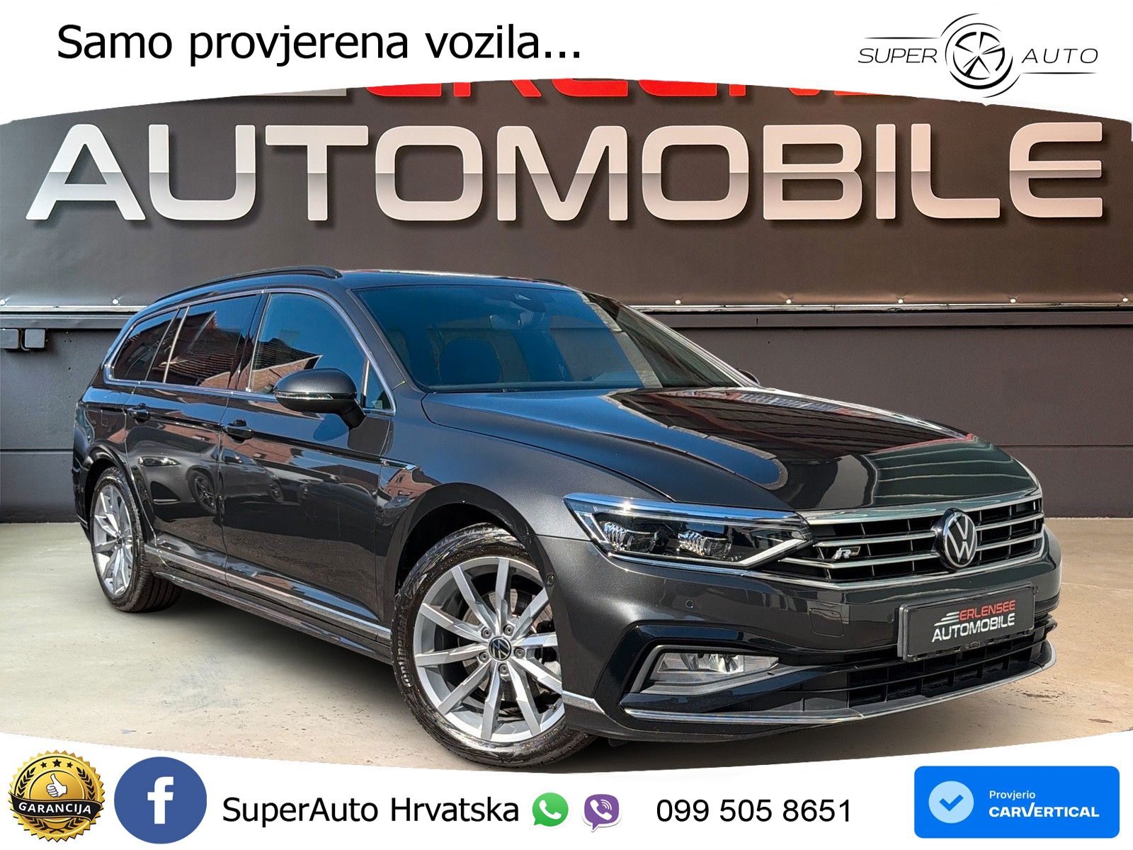 Volkswagen Passat Variant 2.0 TDI (150 KS) DSG R-Line MATRIX+GR SJED+KAM