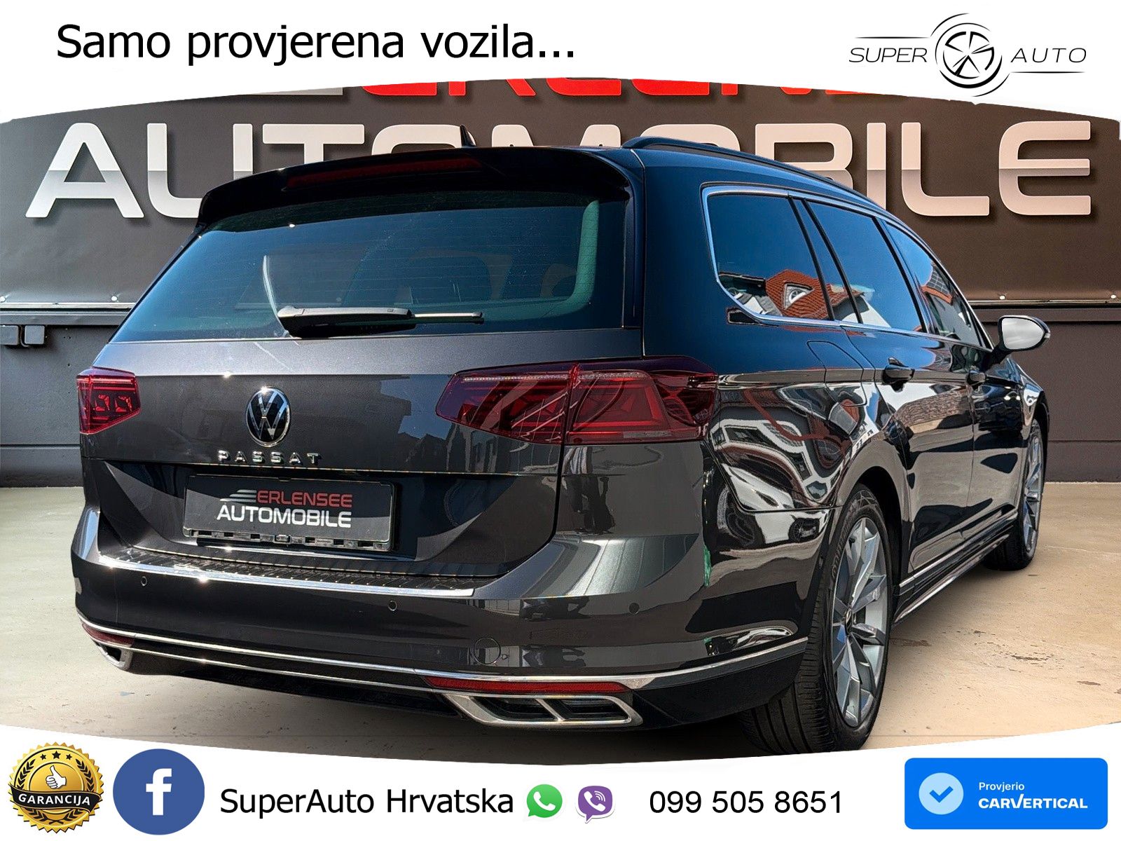 Volkswagen Passat Variant 2.0 TDI (150 KS) DSG R-Line MATRIX+GR SJED+KAM