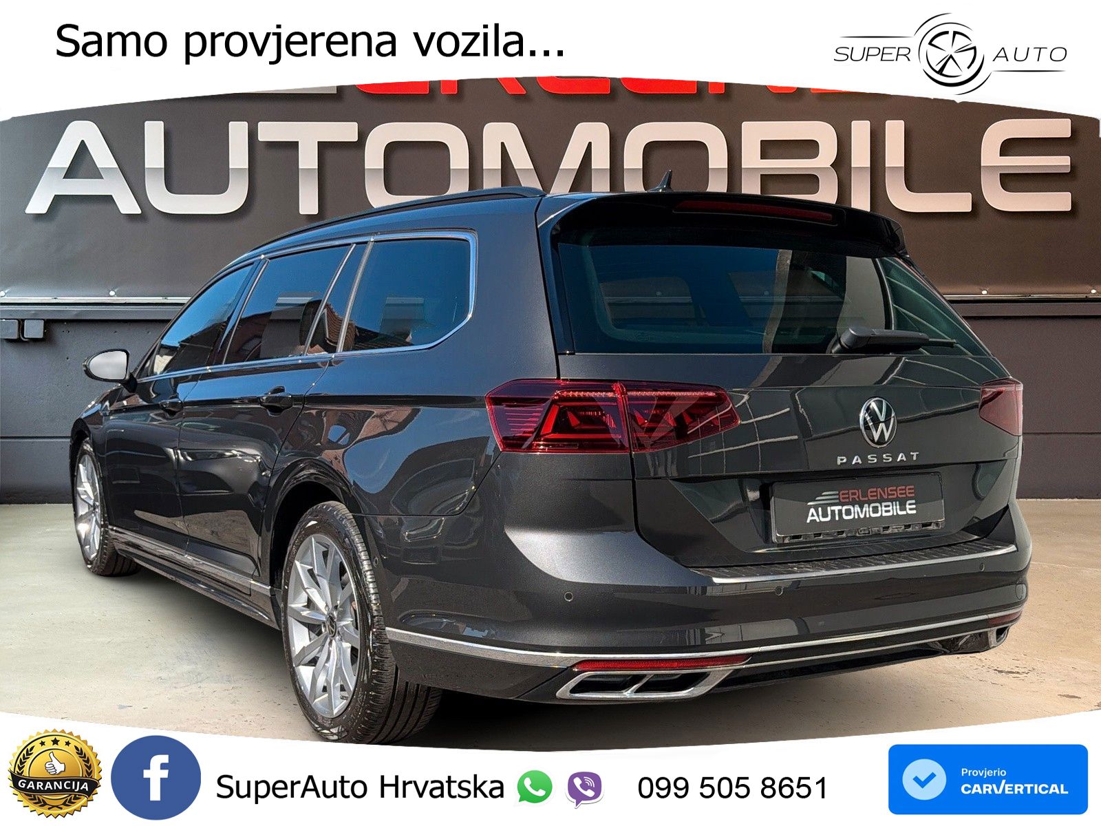 Volkswagen Passat Variant 2.0 TDI (150 KS) DSG R-Line MATRIX+GR SJED+KAM