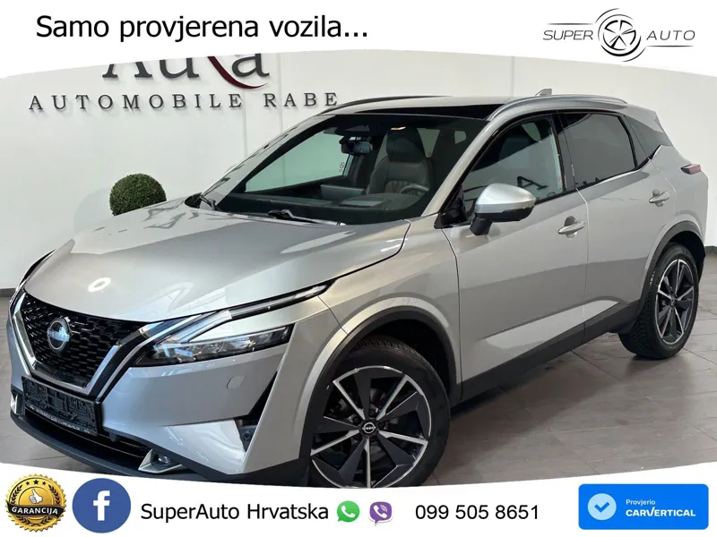 Nissan Qashqai 1.3 DIG-T (158 KS) Xtronic Tekna ACC+HEAD+GR SJED+360+PANO