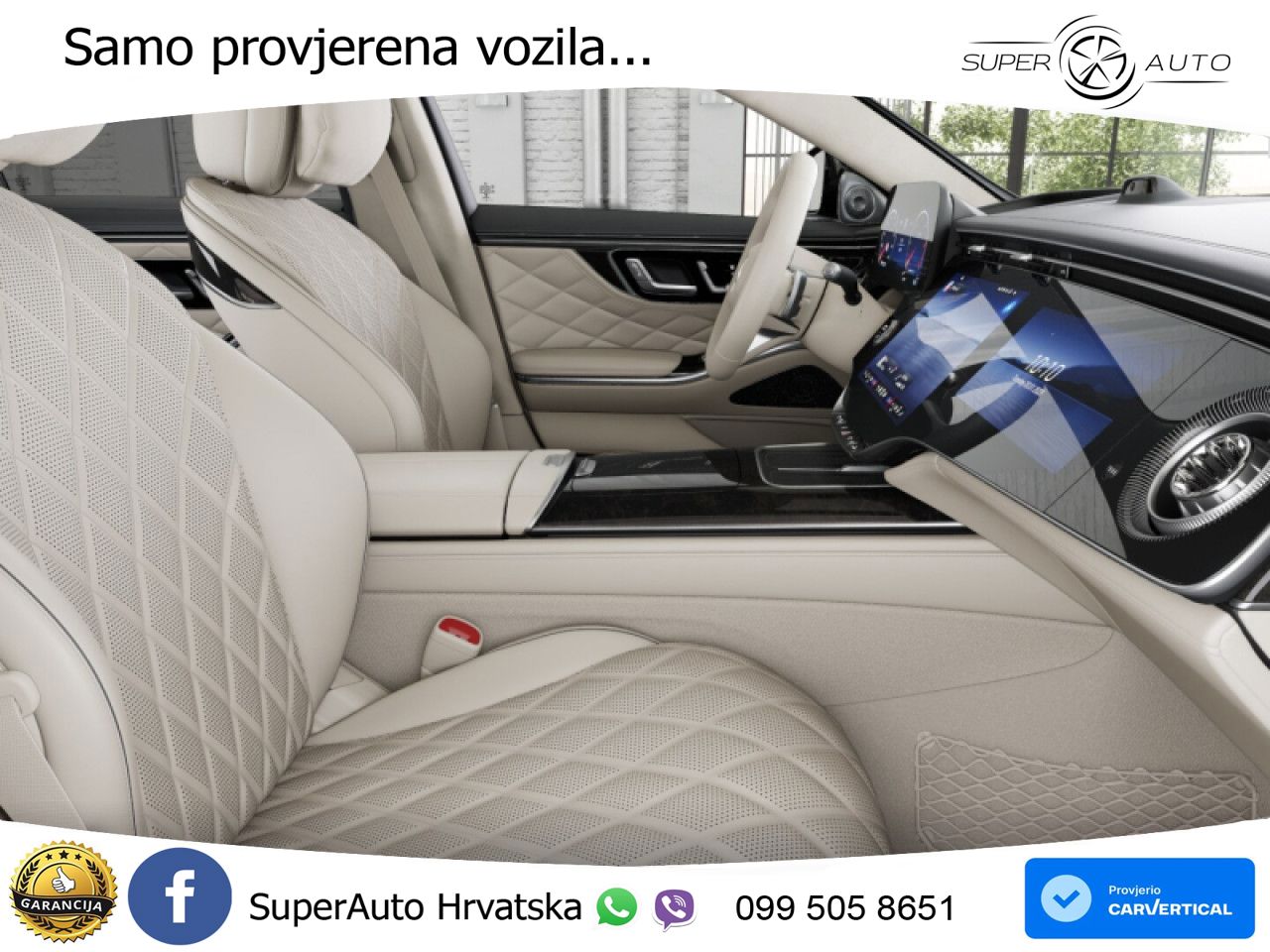 Mercedes S 450d (367 KS) EQ Boost 4MATIC 9G-TRONIC AMG ZRAČNI+ACC+GR SJED+KAM+PANO