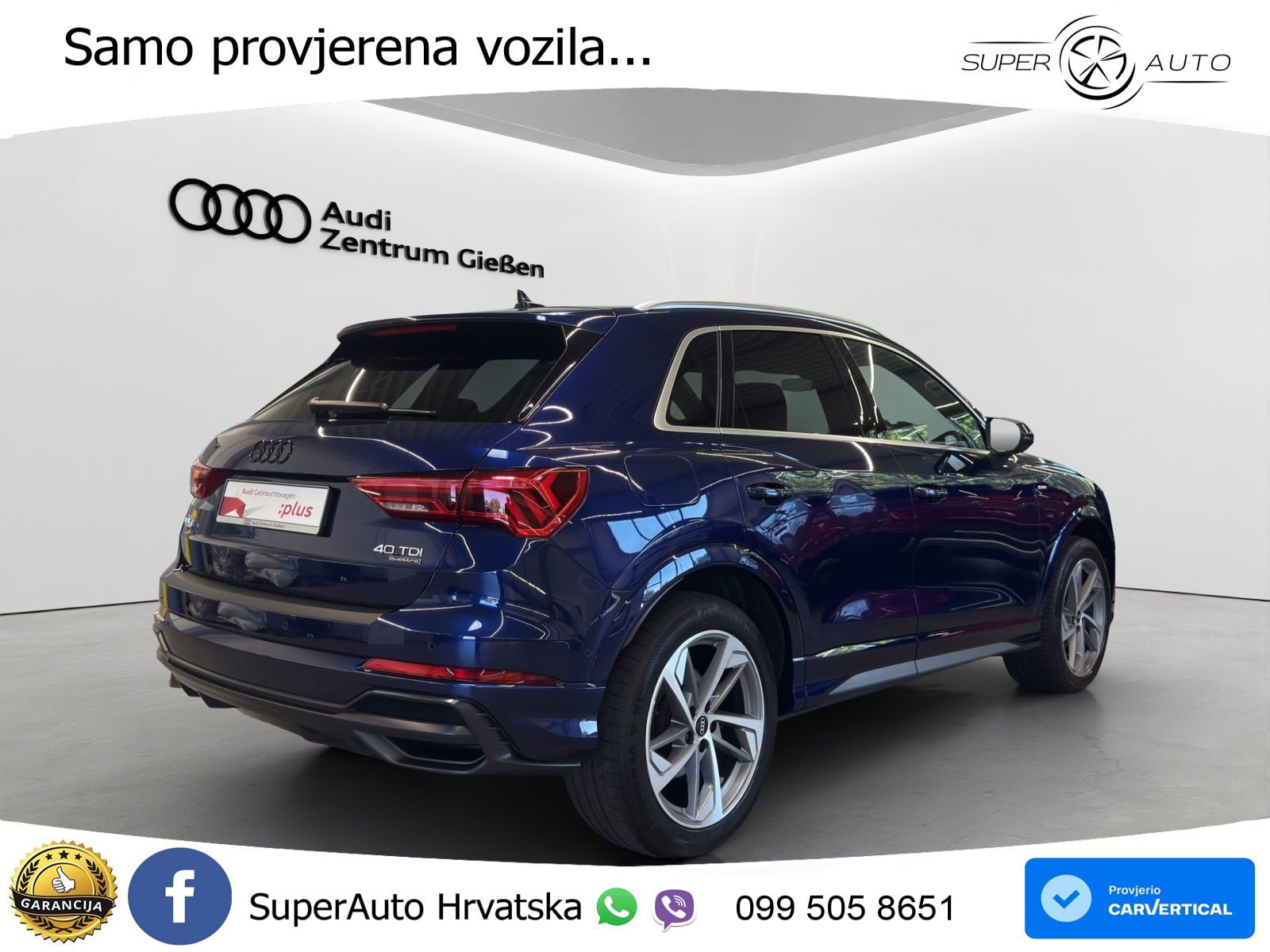 Audi Q3 40 TDI (200 KS) quattro S tronic S line