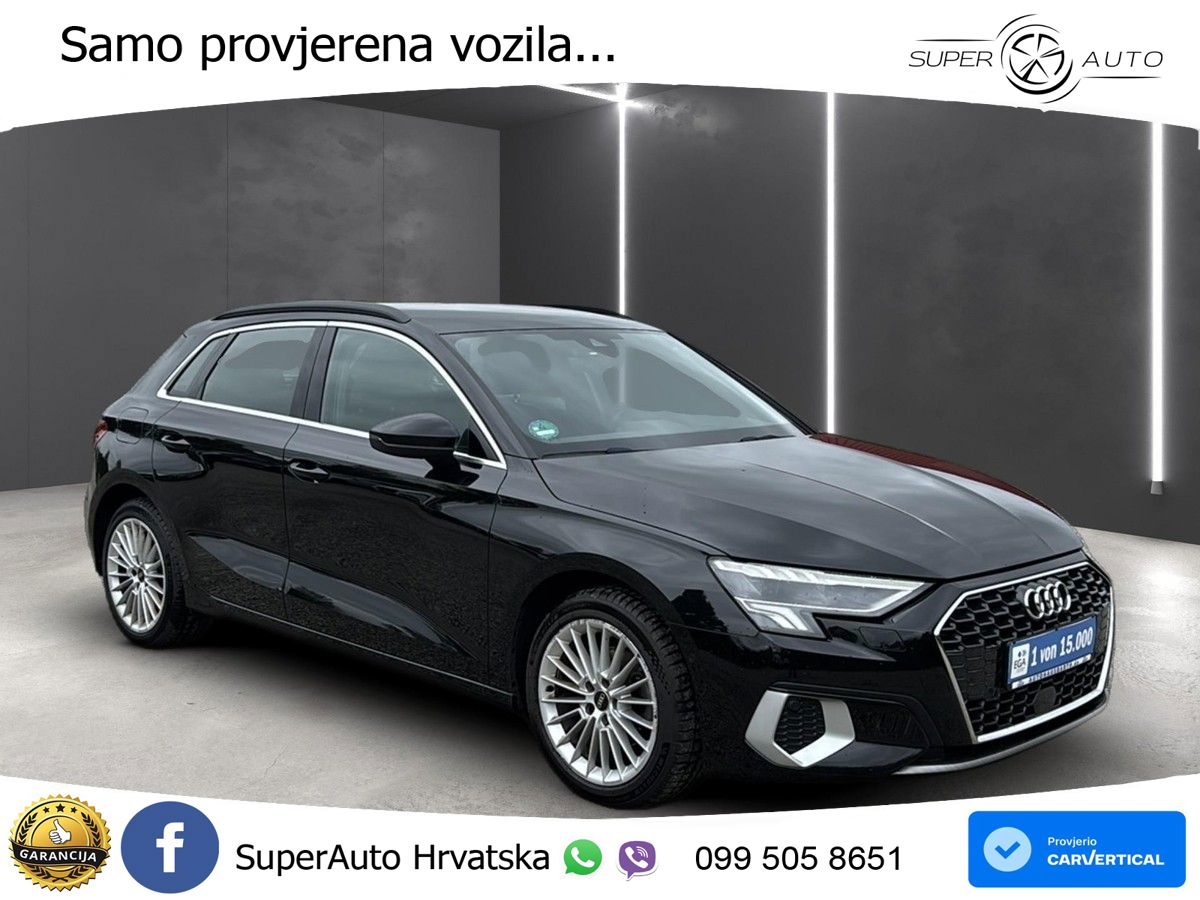 Audi A3 35 TFSI (150 KS) S tronic LED+GR SJED+ACC