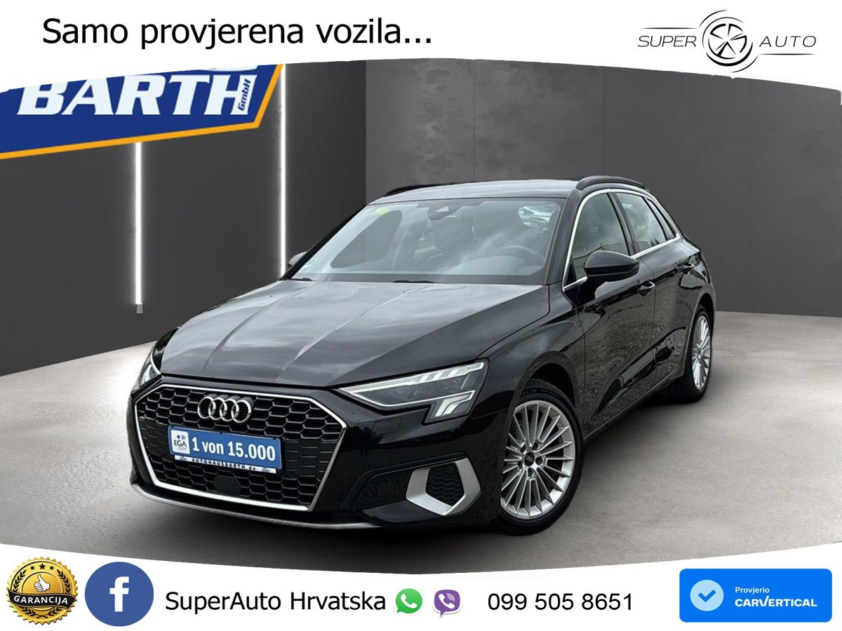 Audi A3 35 TFSI (150 KS) S tronic LED+GR SJED+ACC