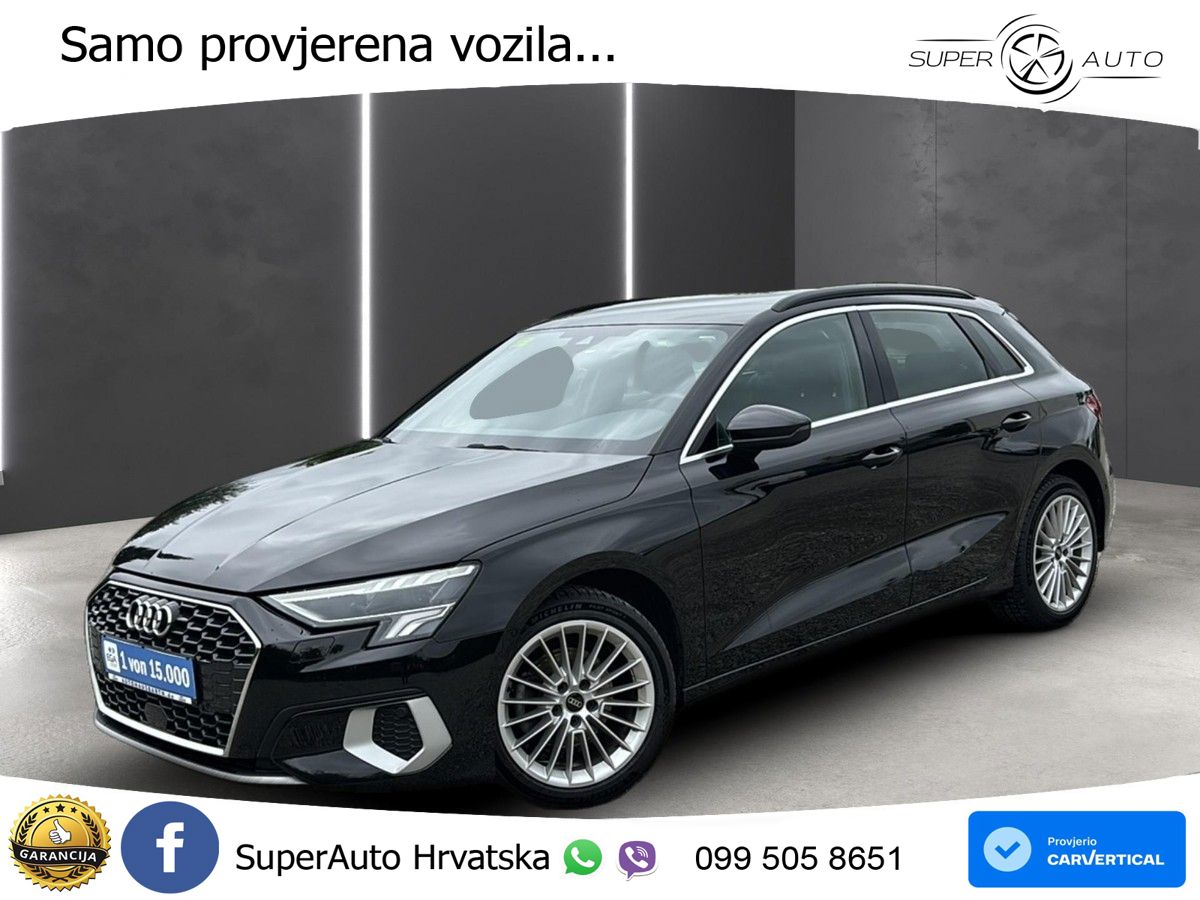 Audi A3 35 TFSI (150 KS) S tronic LED+GR SJED+ACC