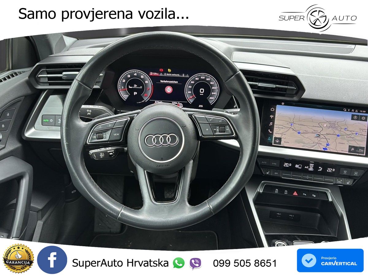 Audi A3 35 TFSI (150 KS) S tronic LED+GR SJED+ACC