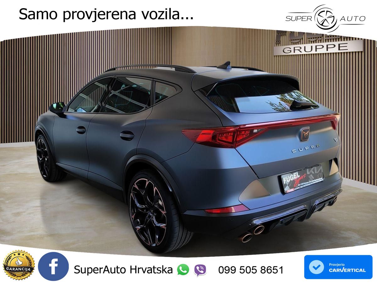 Cupra Formentor VZ5 2.5 TSI (390 KS) 4Drive DSG LED+GR SJED+ACC