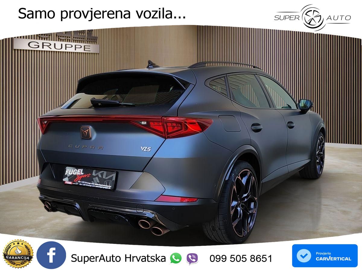 Cupra Formentor VZ5 2.5 TSI (390 KS) 4Drive DSG LED+GR SJED+ACC