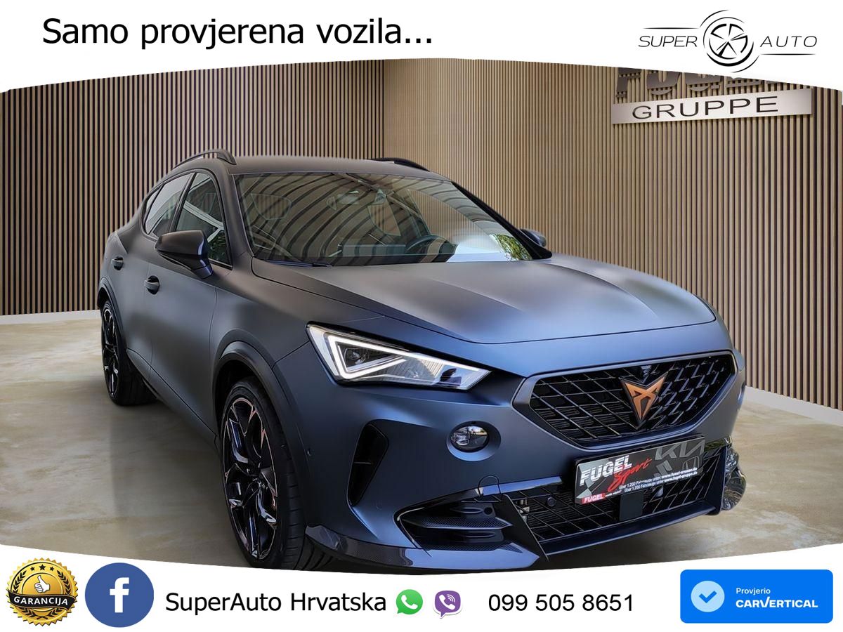 Cupra Formentor VZ5 2.5 TSI (390 KS) 4Drive DSG LED+GR SJED+ACC