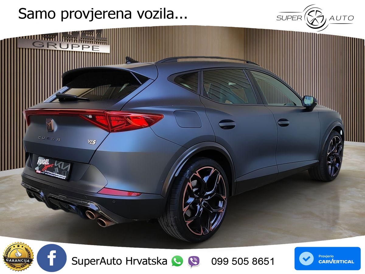 Cupra Formentor VZ5 2.5 TSI (390 KS) 4Drive DSG LED+GR SJED+ACC