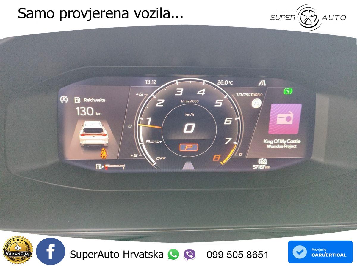Cupra Formentor VZ5 2.5 TSI (390 KS) 4Drive DSG LED+GR SJED+ACC