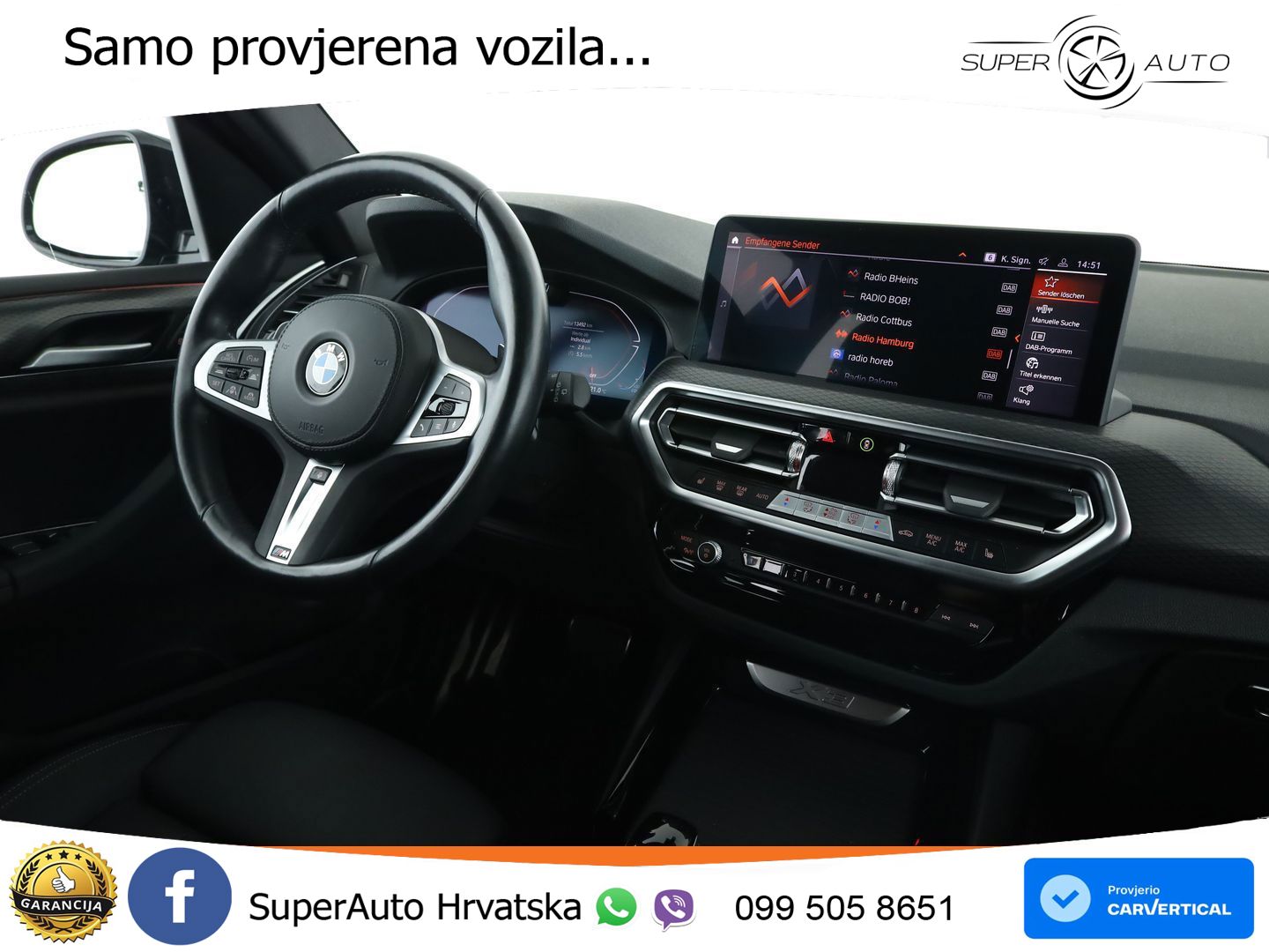 BMW X3 20d xDrive Steptronic M Sport LED+GR SJED+ACC