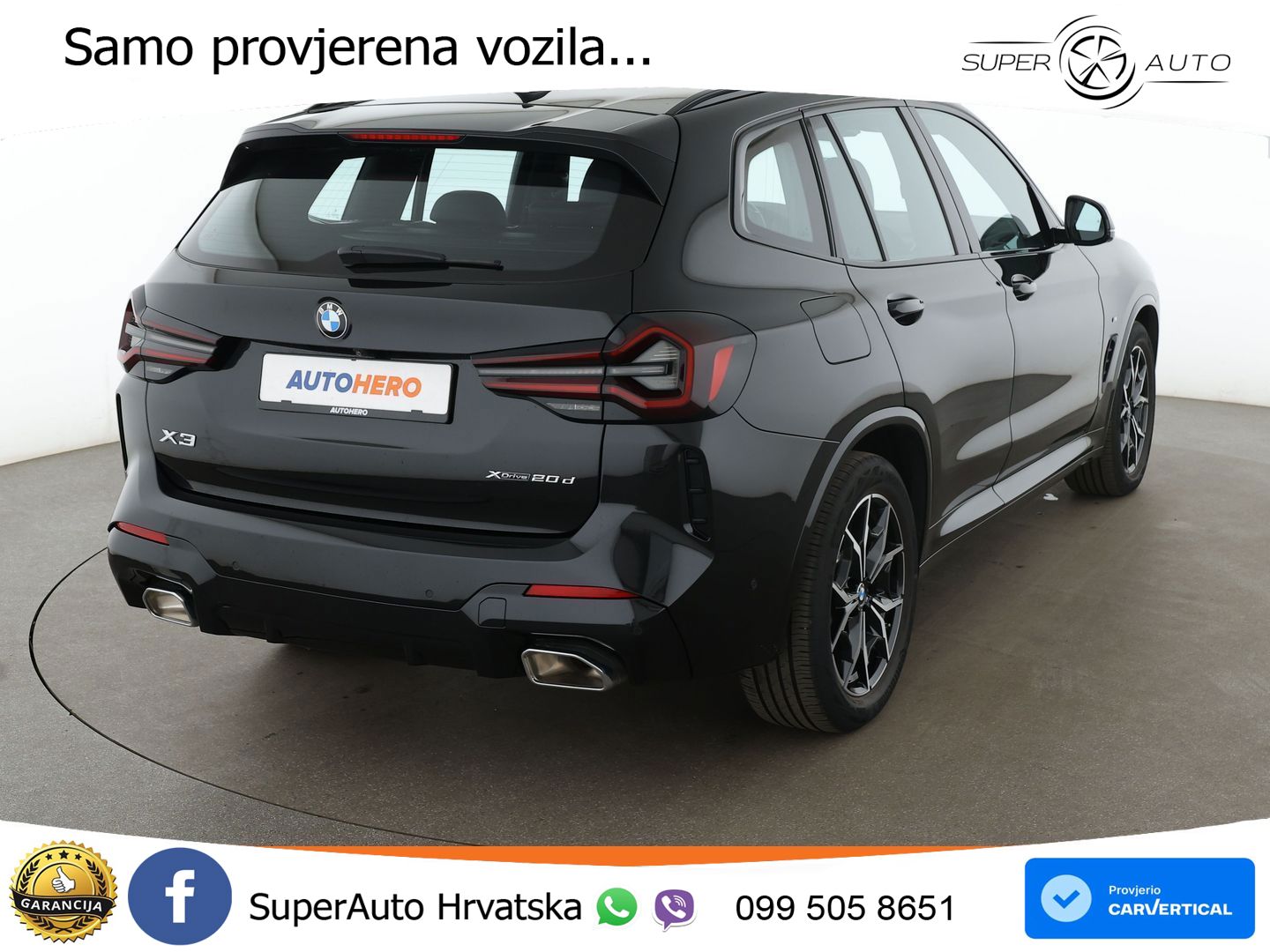BMW X3 20d xDrive Steptronic M Sport LED+GR SJED+ACC