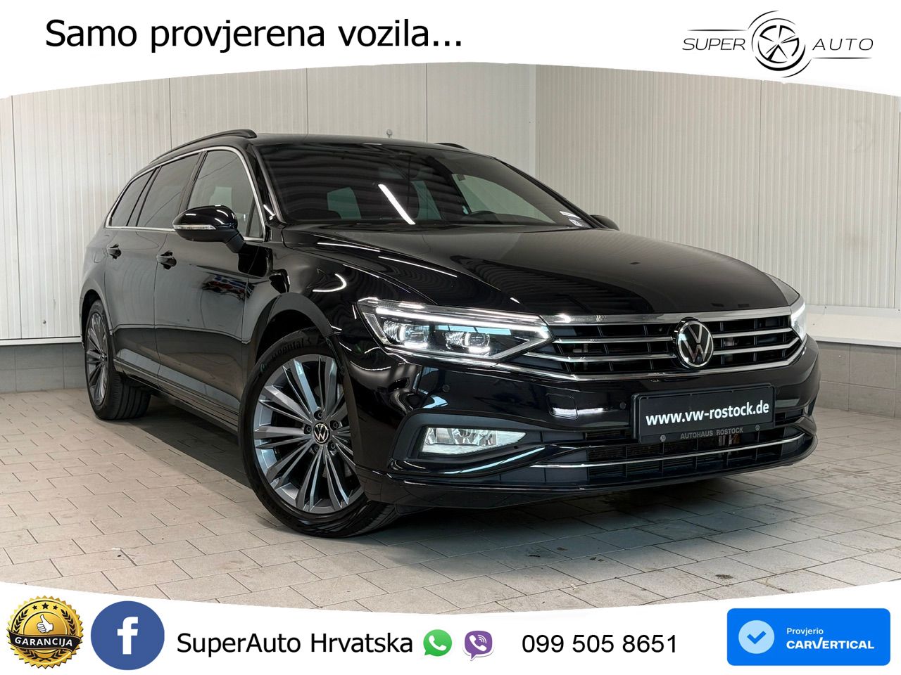 Volkswagen Passat Variant 2.0 TDI (200 KS) DSG Business MATRIX+GR SJED+KAM