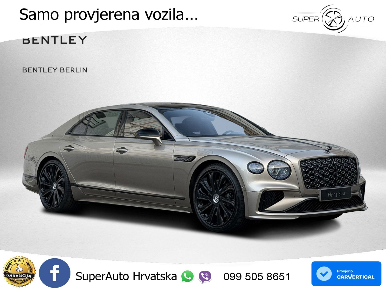 Bentley Flying Spur IV 4.0 V8 TFSi (782 KS) AWD DCT LED+GR SJED+ACC