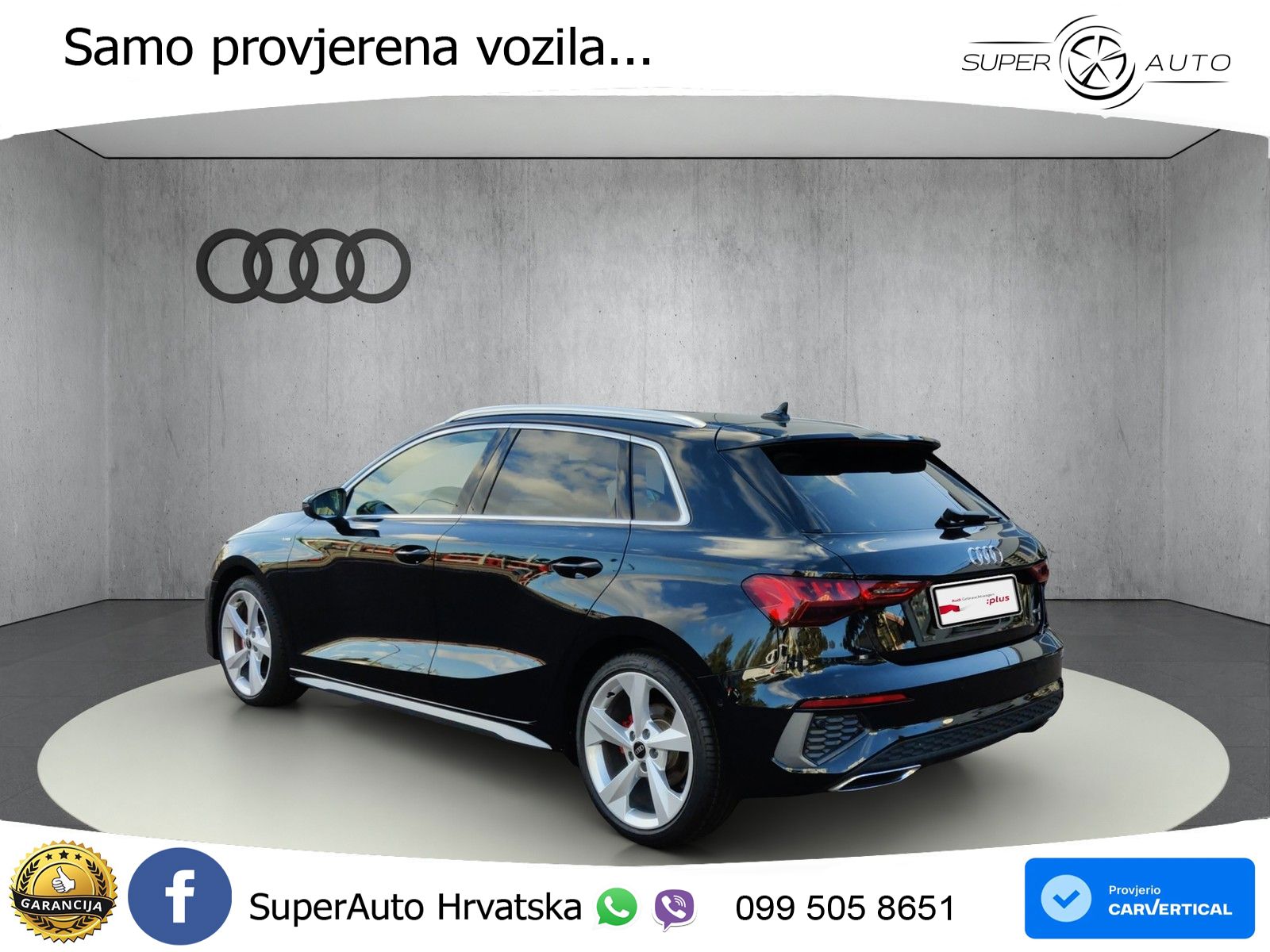 Audi A3 40 TFSI (190 KS) quattro S tronic S line