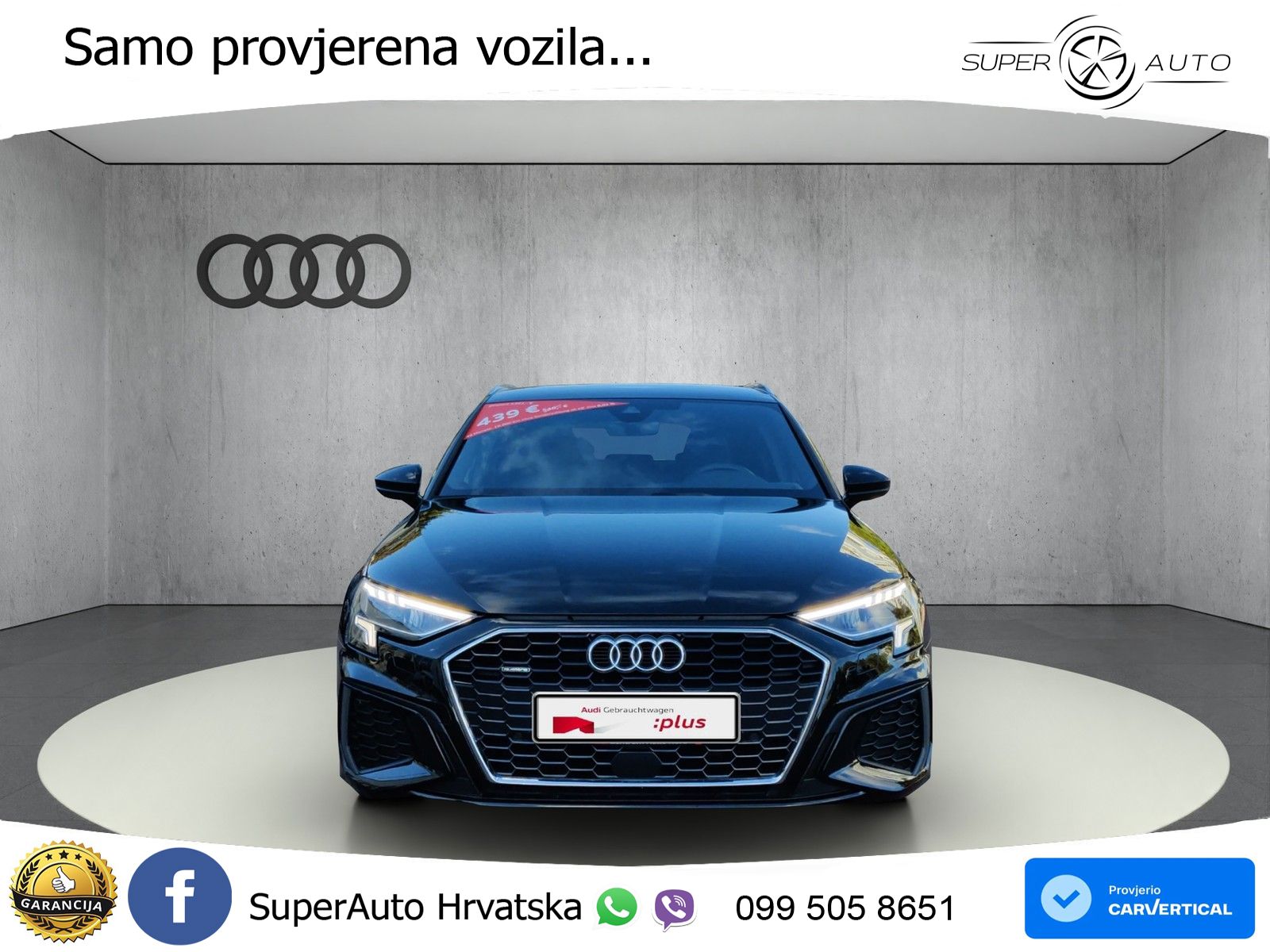 Audi A3 40 TFSI (190 KS) quattro S tronic S line