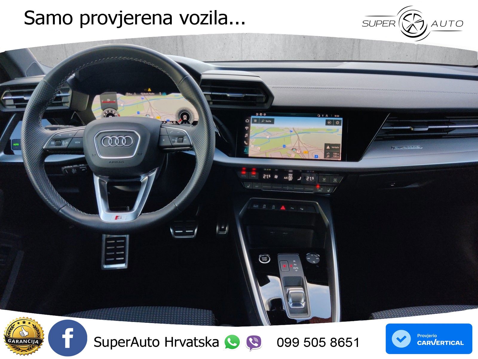 Audi A3 40 TFSI (190 KS) quattro S tronic S line
