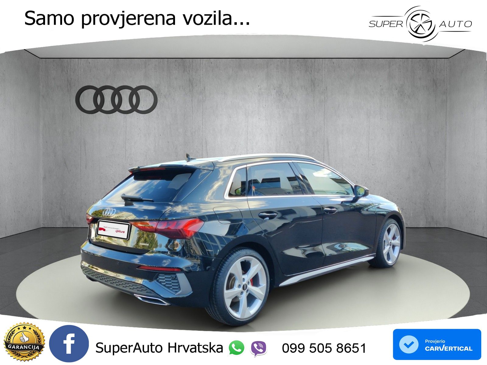Audi A3 40 TFSI (190 KS) quattro S tronic S line