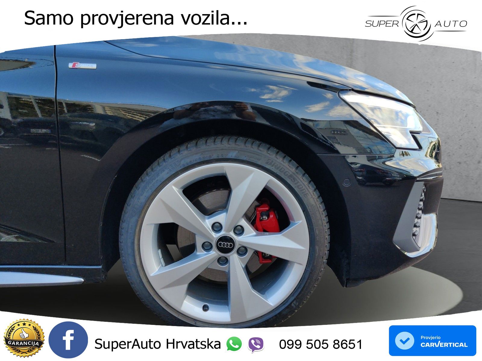 Audi A3 40 TFSI (190 KS) quattro S tronic S line
