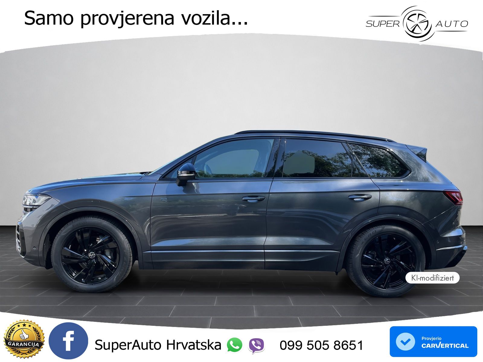 Volkswagen Touareg 3.0 V6 TDI (286 KS) 4MOTION Tiptronic R-Line ZRAČNI+ACC+GR SJED+KAM+PANO