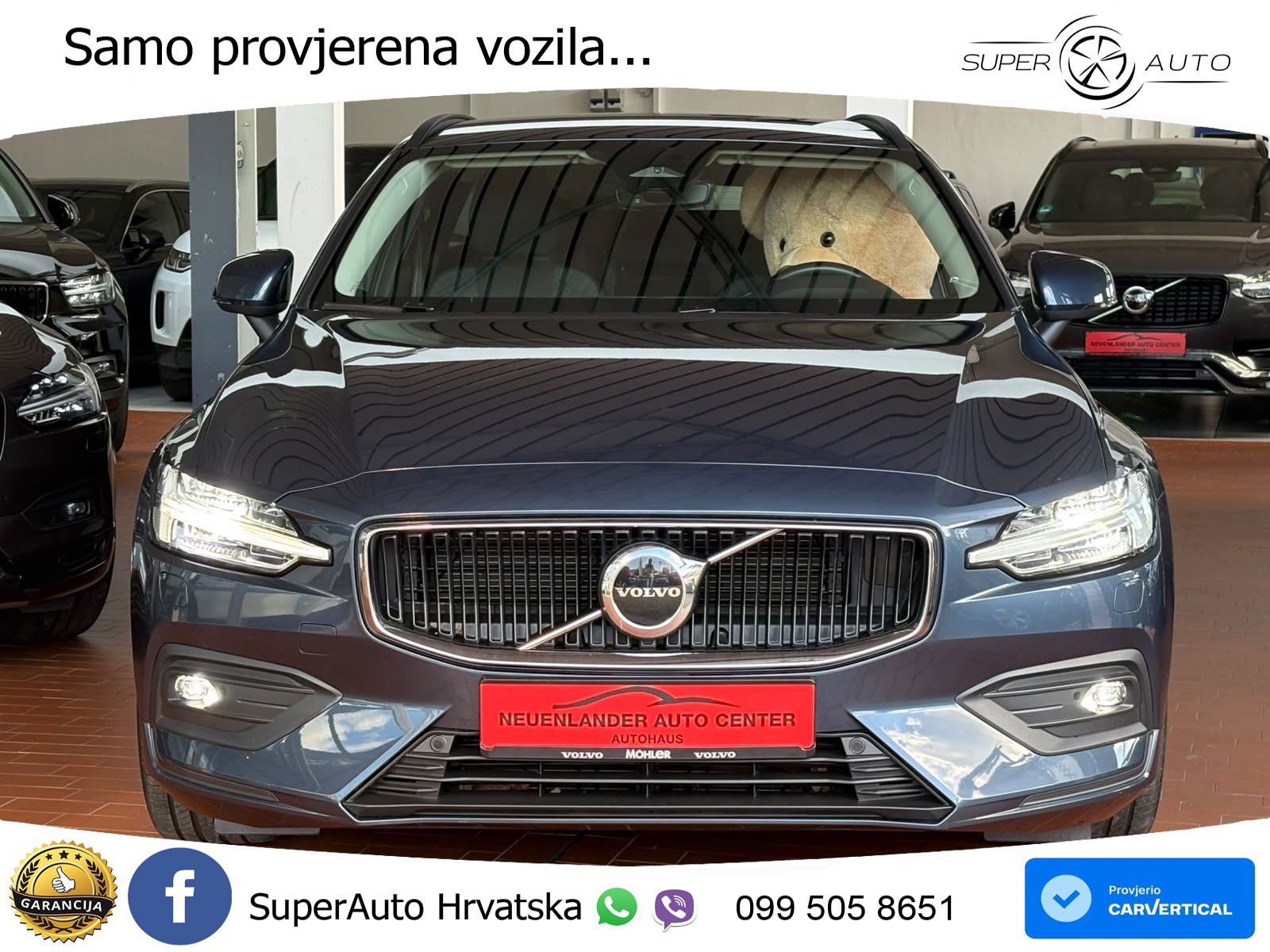 Volvo V60 2.0 B4 Diesel Geartronic LED+GR SJED+ACC