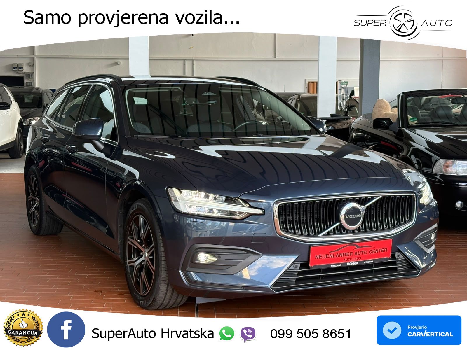 Volvo V60 2.0 B4 Diesel Geartronic LED+GR SJED+ACC