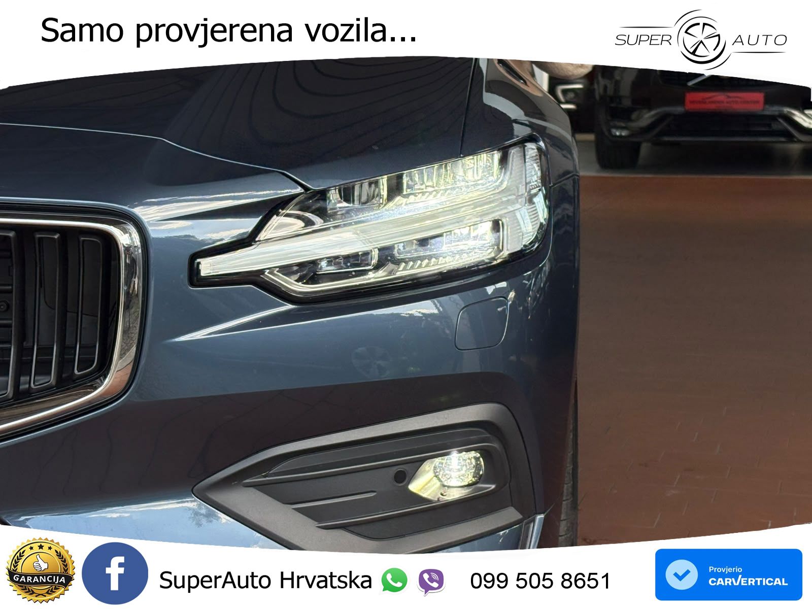 Volvo V60 2.0 B4 Diesel Geartronic LED+GR SJED+ACC