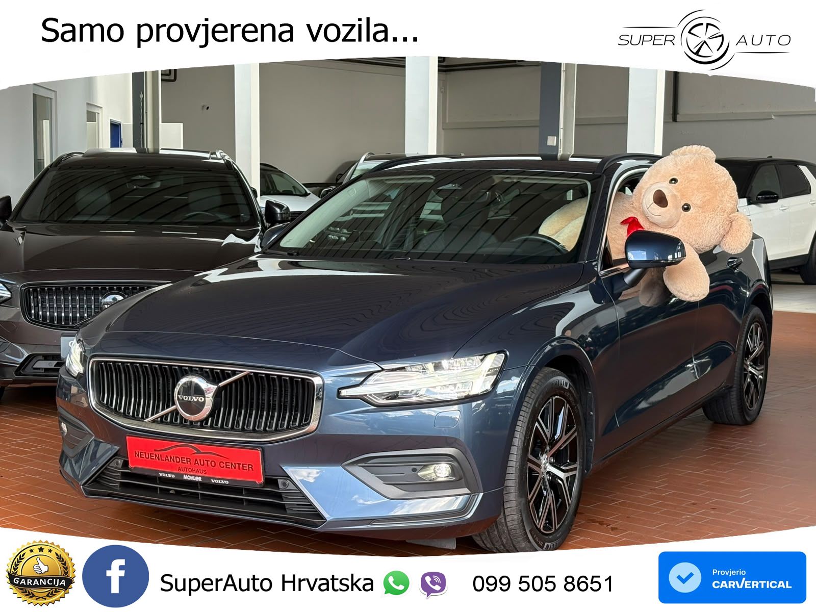 Volvo V60 2.0 B4 Diesel Geartronic LED+GR SJED+ACC