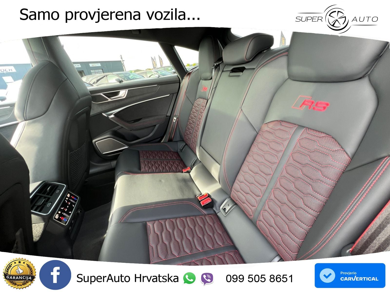 Audi RS7 4.0 TFSI V8 performance (630 KS) quattro tiptronic MATRIX+GR SJED+KAM