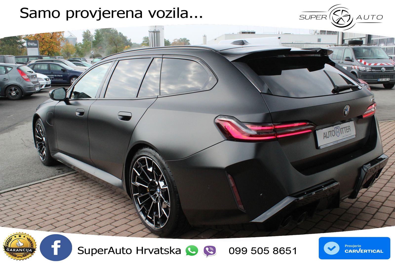 BMW M5 Touring 4.4 V8 (727 KS) xDrive Steptronic ACC+HEAD+4xGR SJED+360+PANO